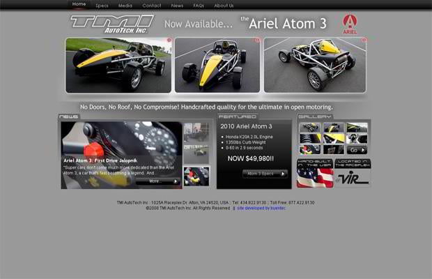 car web design - Arielatom