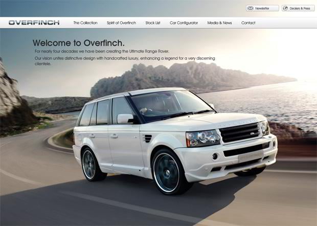 car design theme - Overfinch
