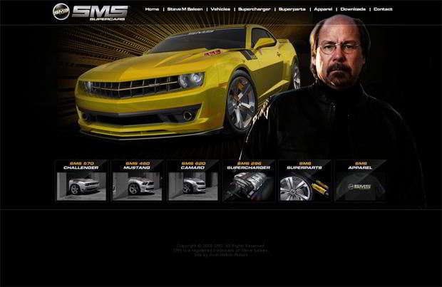 汽车网页设计- Smssupercars