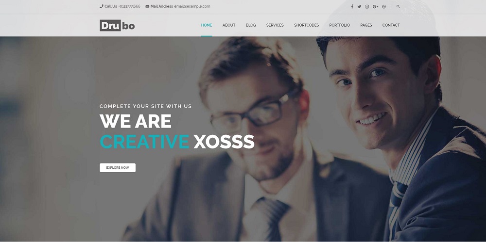 Drubo - Corporate WordPress Theme