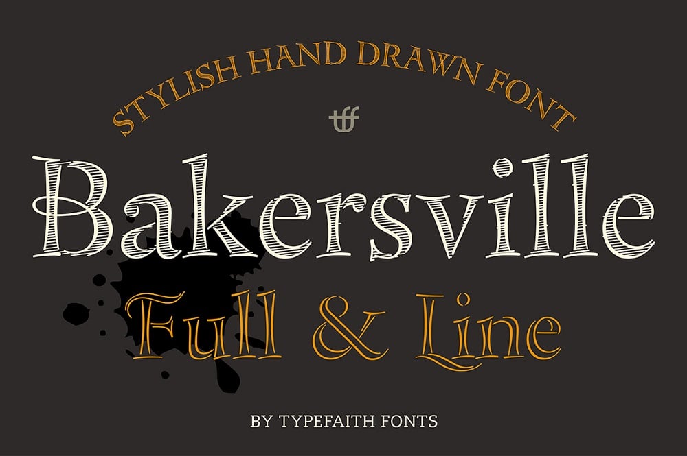 Bakersville - Trendy fonts