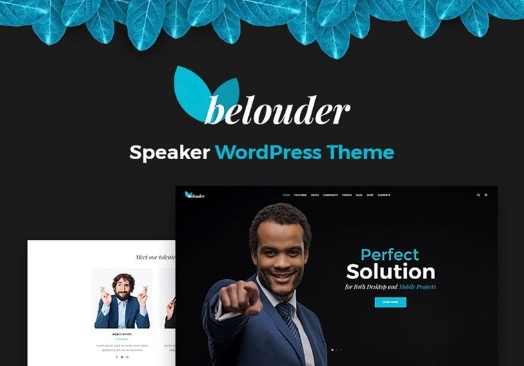 Belouder - Business&Service Responsive WordPress Theme.
