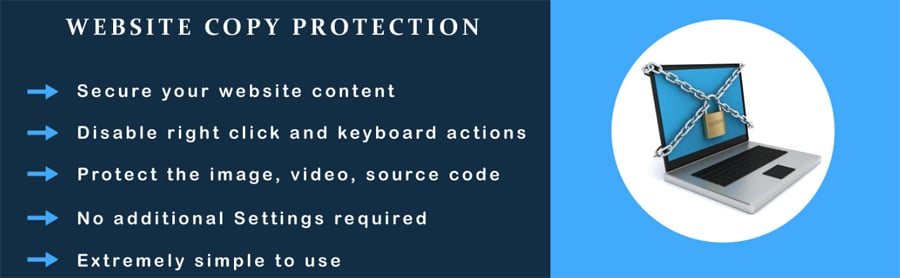 Website Copy Protection