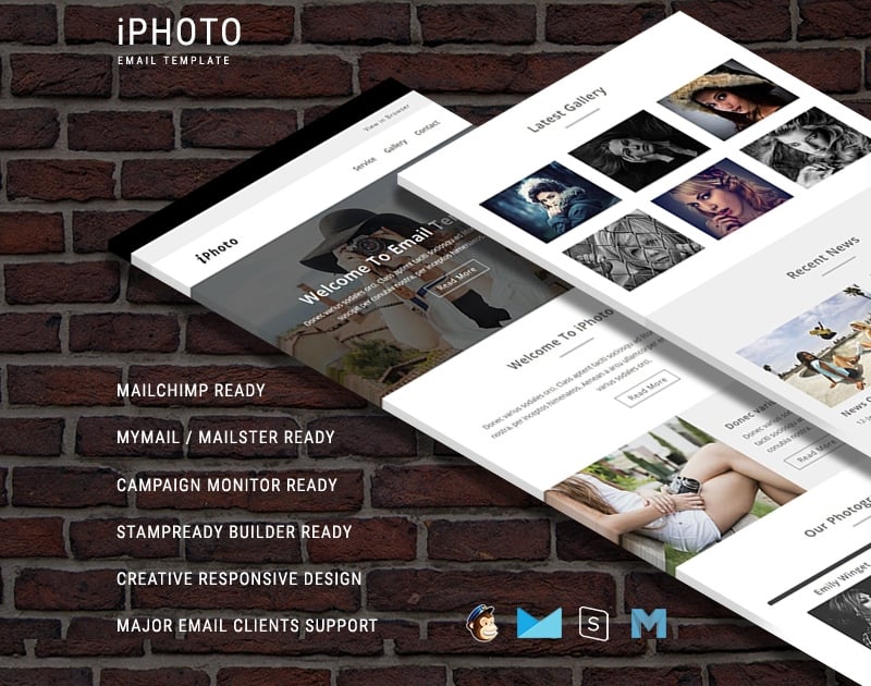  iPhoto - Responsive Newsletter Email Template