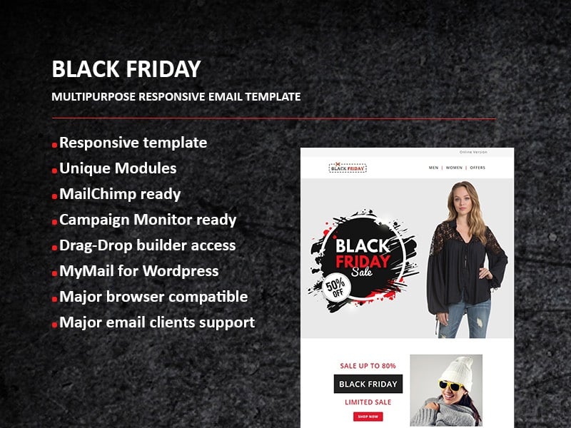 Black Friday - Email Newsletter Template