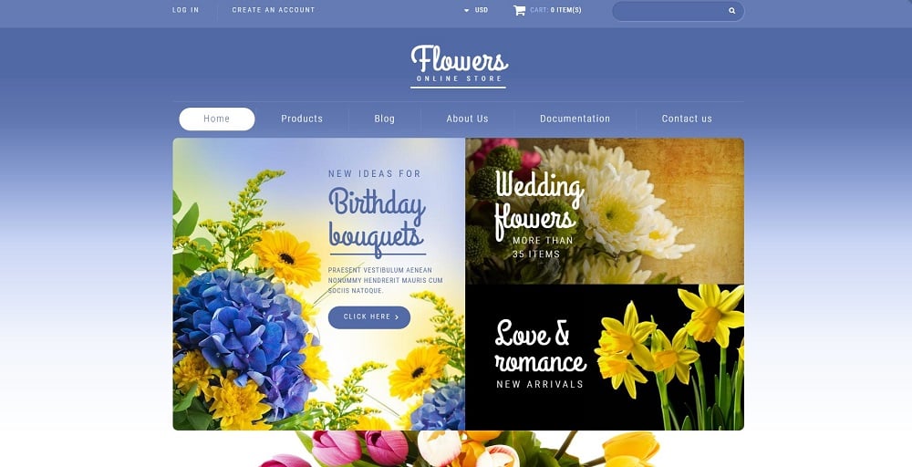 Flowers Store Shopify Theme