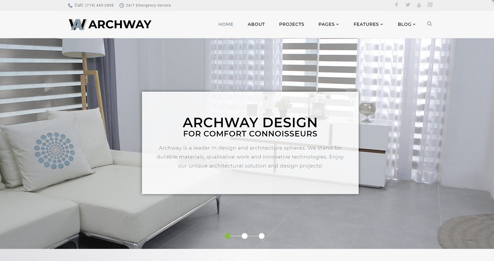 Archway - Architecture Agency Elementor WordPress Theme