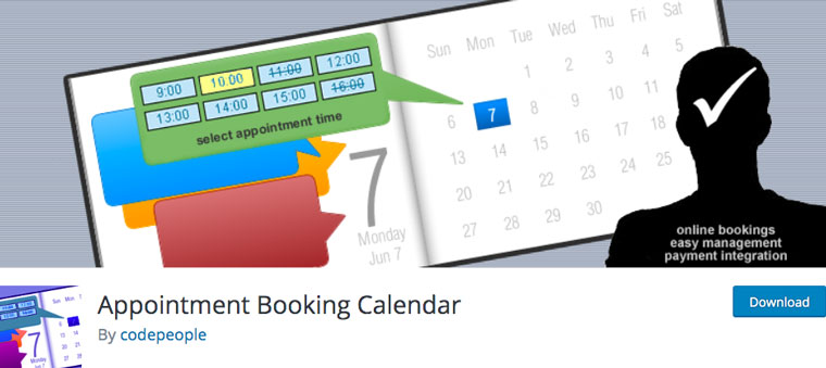 Appointment Booking Calendar.