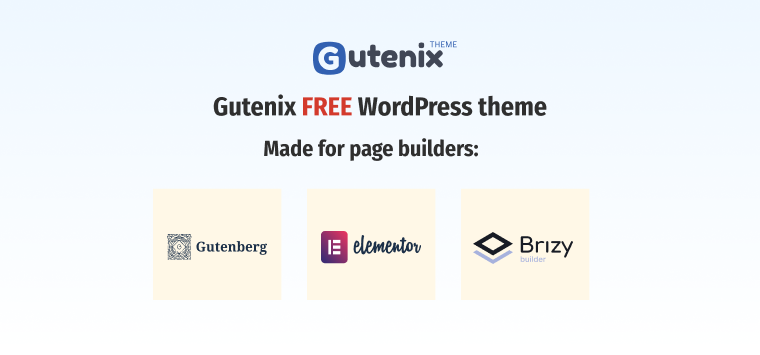 Gutenix WordPress theme.