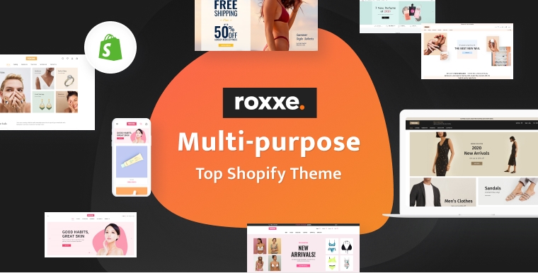 Roxxe - Responsive Multipurpose Shopify Theme.
