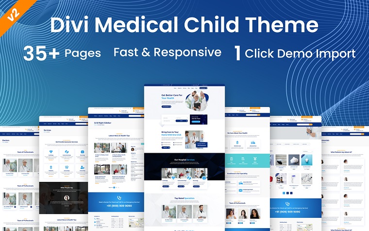 Curex Medical WordPress Woocommerce Divi Child Theme.