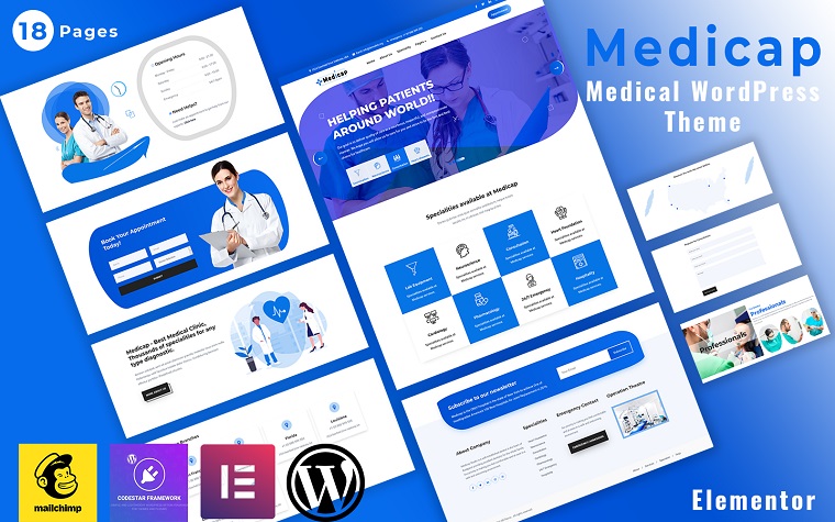 Medicap -医疗WordPress元素主题