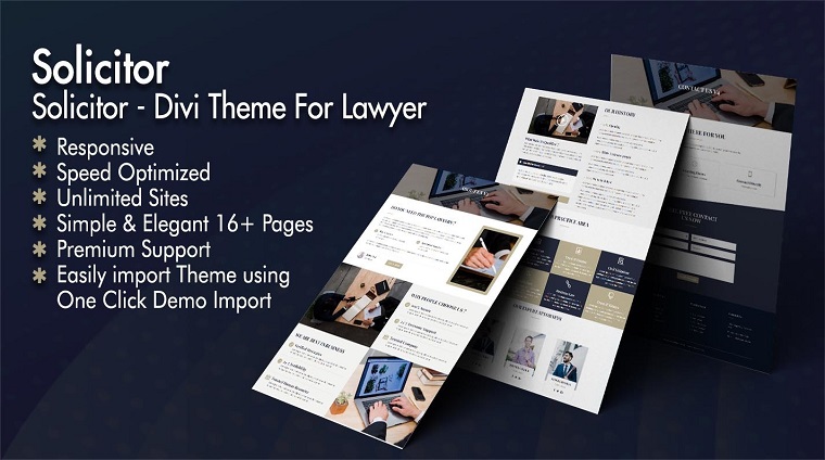 Solicitor - A Perfect Juridical WordPress Theme For Lawyer.