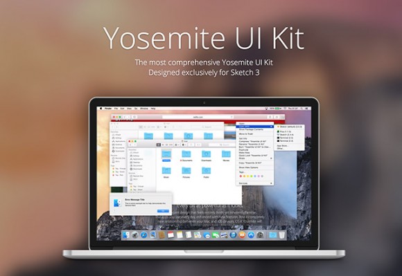 PSD soubory uživatelského rozhraní Yosemite