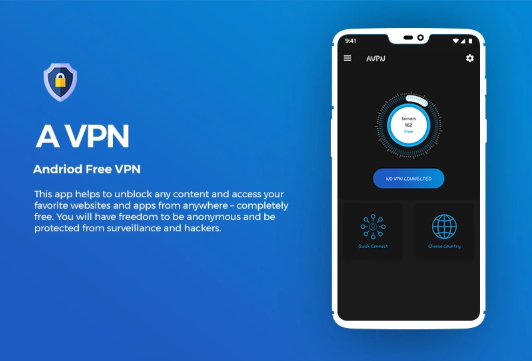 Šablona pro VPN aplikaci