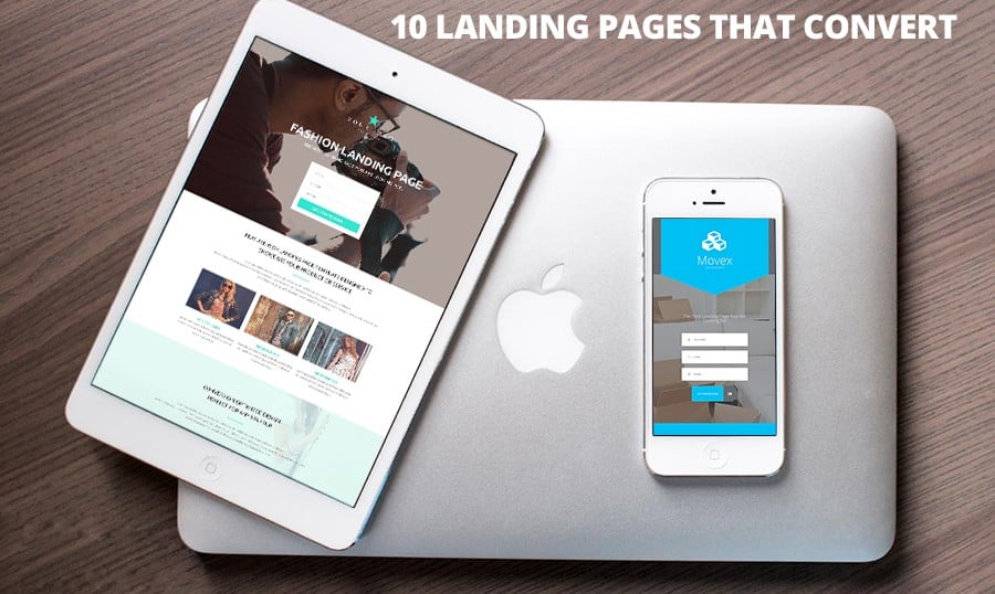 Die 10 besten Landing Pages