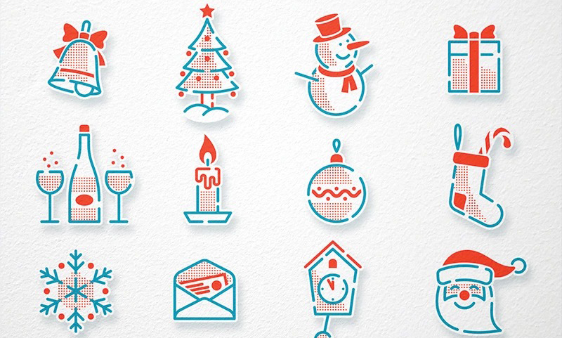 Weihnachtsmotive für festliche Designs - kostenlos + Premium 