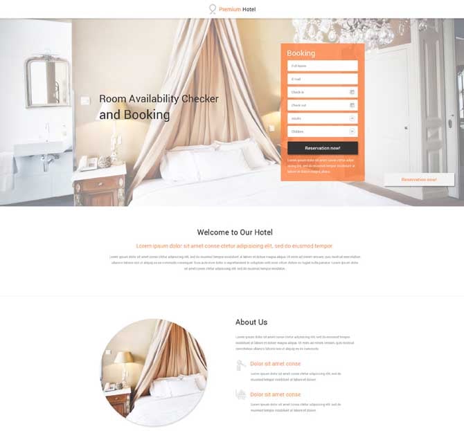 10hotels-responsive-landing-page-template