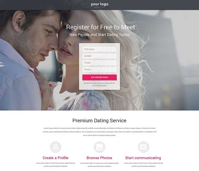 5dating-responsive-landing-page-template