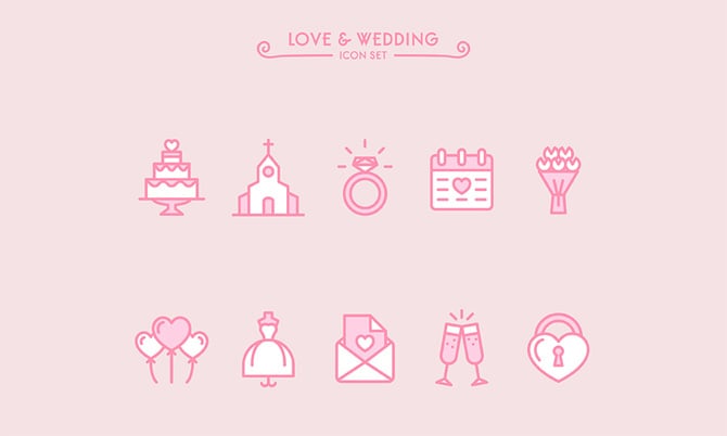 16Love-Wedding-icon-set-Selin-Ozgur