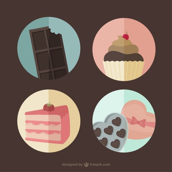 26Valentine-sweets-pack-Free-Vector-By-freepik
