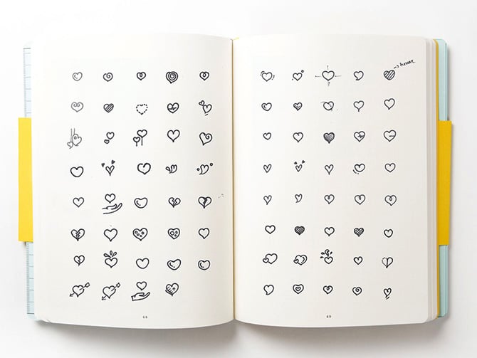 8Heart-Icons-Sketch-by-Sarath-Jayaprakash-for-DoubleSpring