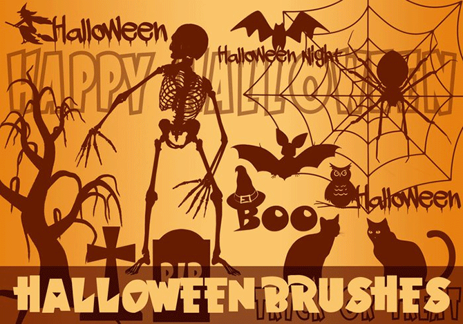 Halloween-Brushes