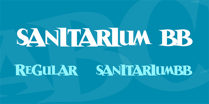 Sanitarium-BB-Font-Family