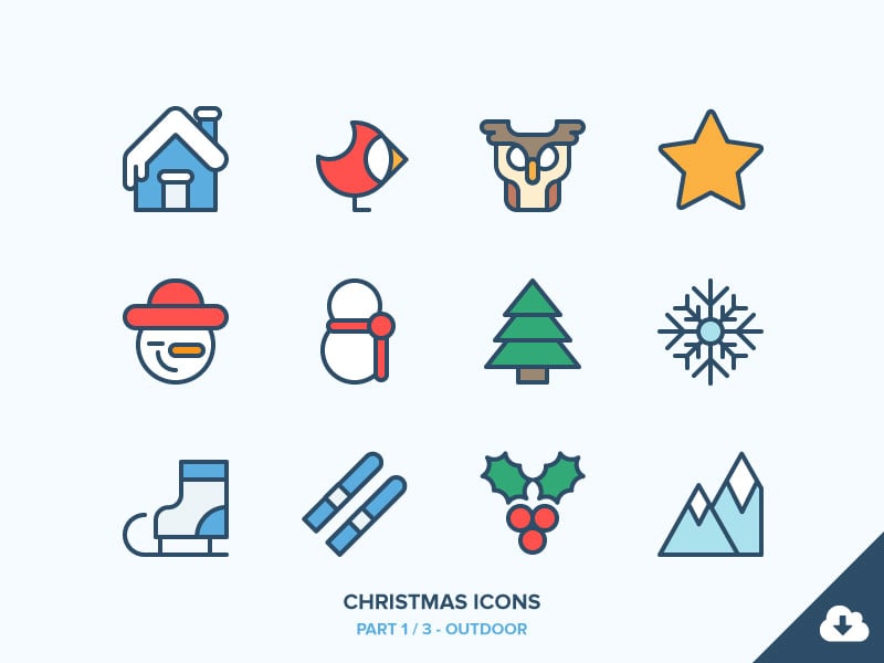 Christmas-Icons-Freebie-13-–-Outdoor-by-Benjamin-Bely