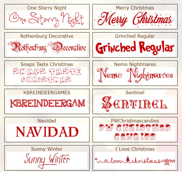 Recursos de Navidad para tu email: iconos, ilustraciones, fuentes