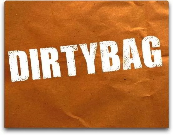 dirty bag tipo de letra