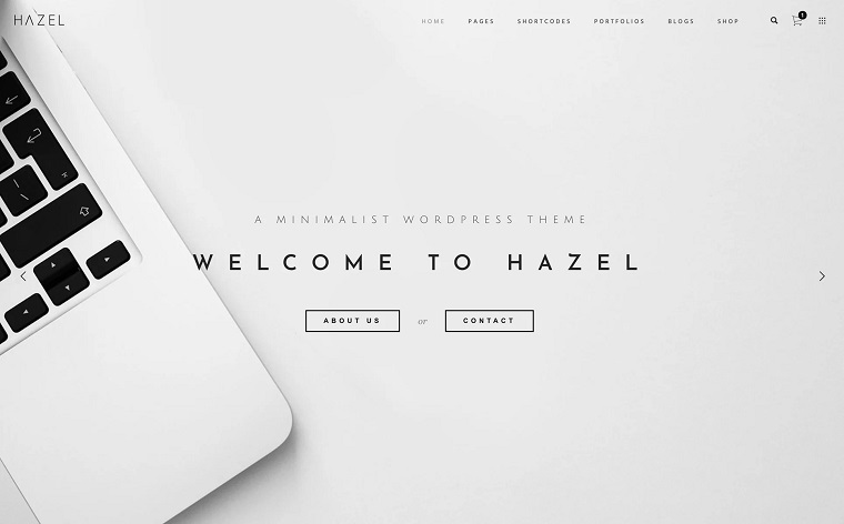 Hazel - Tema de WordPress.
