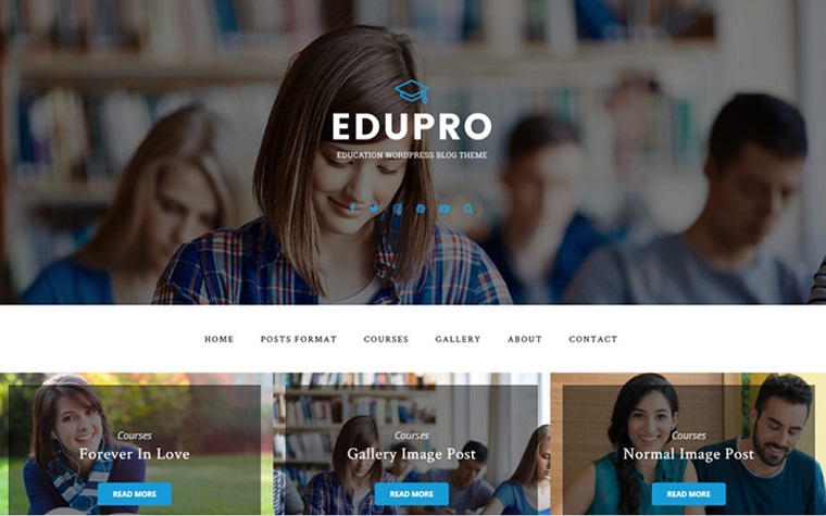 EduPro tema WordPress per educazione.