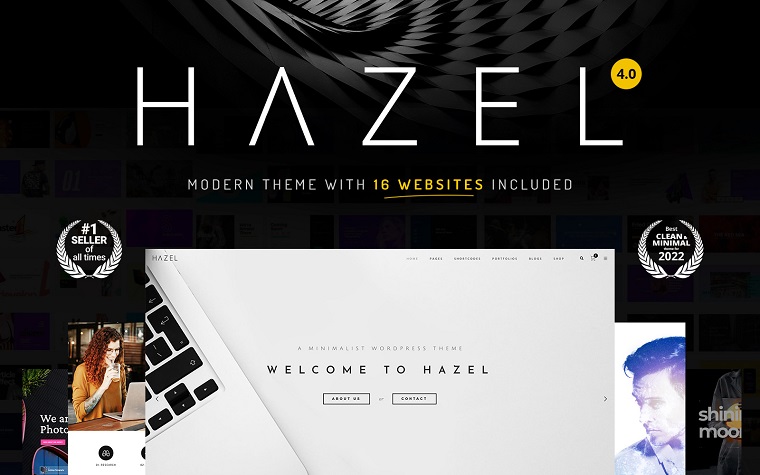 Hazel - tema wordpress professionale multiuso.
