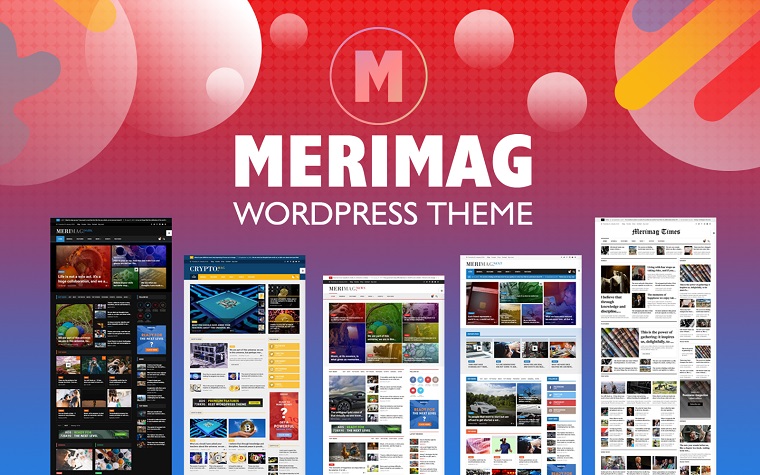 Merimag - tema wp professionale per blog e riviste online.