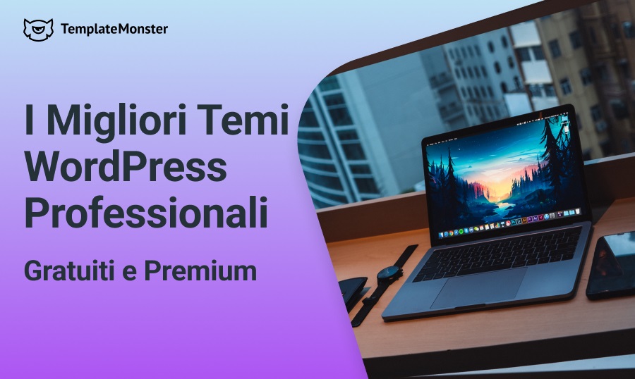 I Migliori Temi WordPress Professionali Gratuiti e Premium.