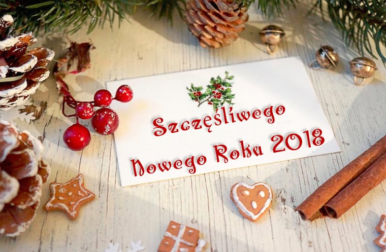 Szczęśliwego Nowego Roku 2018