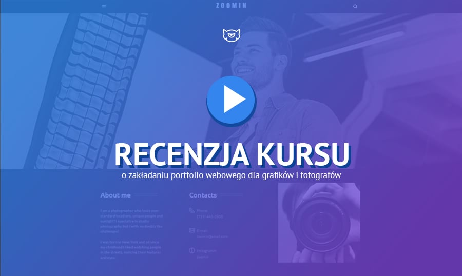 Recenzja kursu dla grafików i fotografów