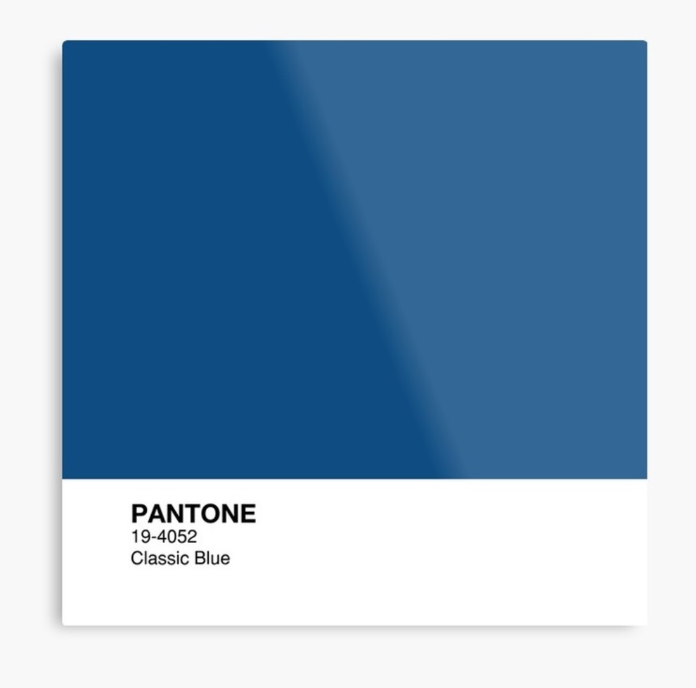 klasyczny niebieski Pantone 19-4052