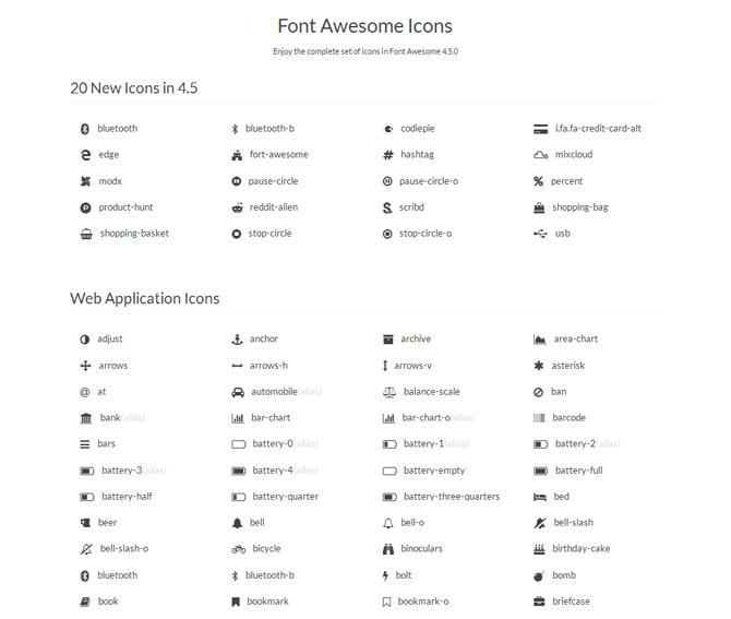 font-icons