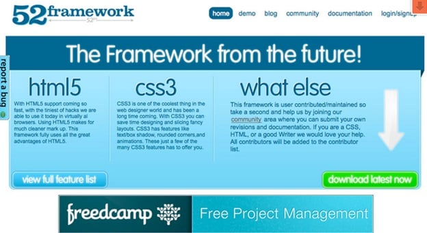 2014 Yılı Top 10 HTML/CSS Frameworkler
