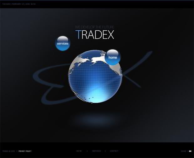 globe theme - Tradex