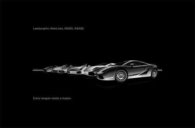 car web design - Lamborghini