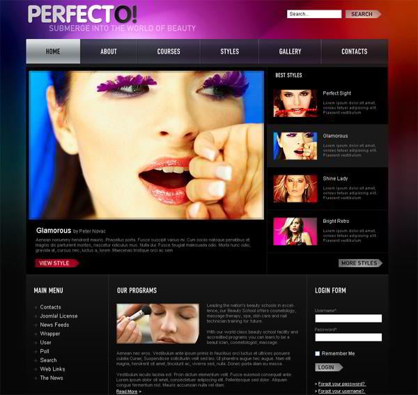  Perfecto jQuery template