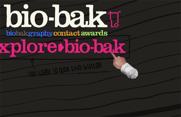 flash web site design - Bio-bak.nl