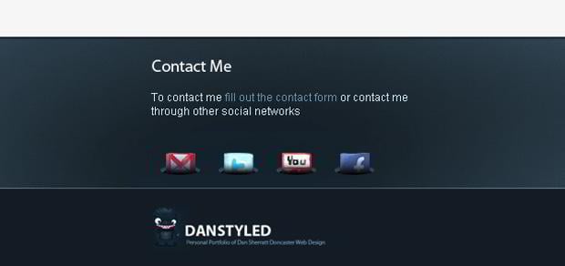 social icons - Danstyled.com