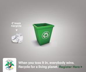 flash banner design – Emirates Environmental Trash