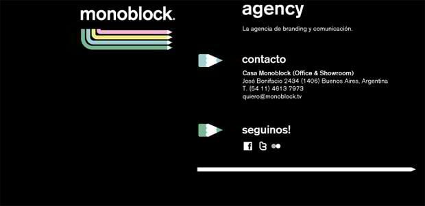 web design social icons - Monoblock.tv
