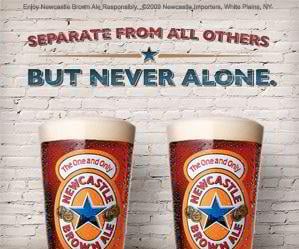 flash banner web design – Newcastle Beer