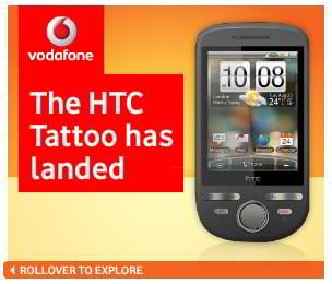 flash banner design – Vodafone Landed